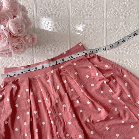 ASOS Polka Dot Mini Circle Skater Skirt - Picture 3 of 3